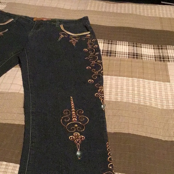 Nice jeans flare bottom size 27 new no tags - Picture 2 of 6